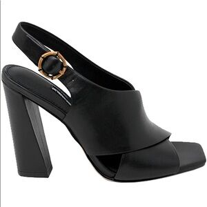 Charles David | Vineyard Pump Sandals In Black Size 7 NEW